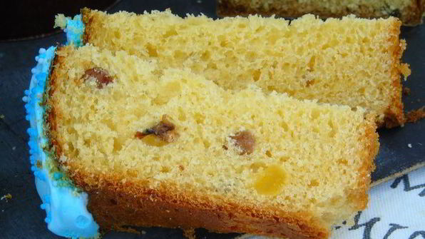 миндальный кулич