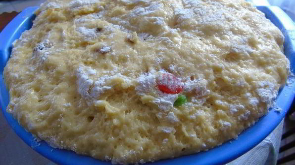 миндальный кулич