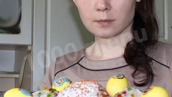 молочная глазурь на кулич