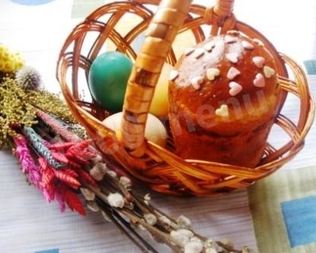 Пасха простая с изюмом