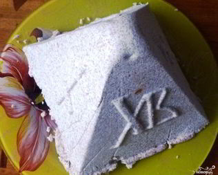 Пасха творожная заварная