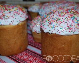 Пасхальный кулич на белках