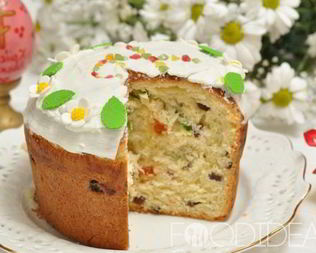 Пасхальный кулич в хлебопечке