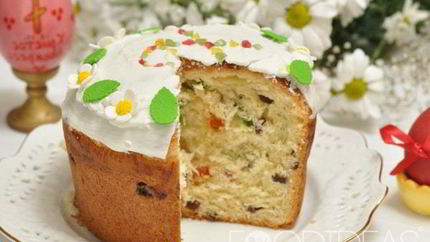 Пасхальный кулич в хлебопечке