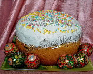 Пасхальный кулич в мультиварке