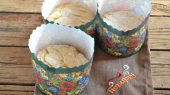 пасхальный сдобный кулич
