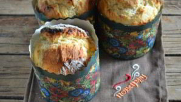 пасхальный сдобный кулич