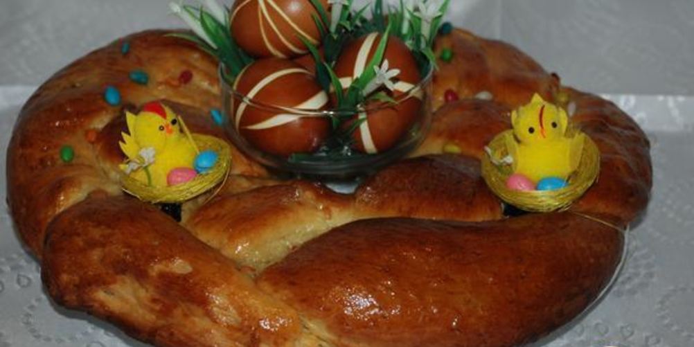 Рецепт пасхального венка