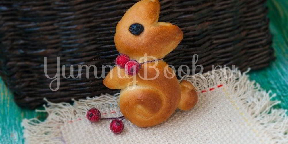 Рецепт пасхальных булочек-кроликов