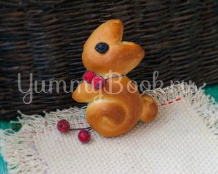 Пасхальные булочки-кролики