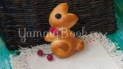 Пасхальные булочки-кролики