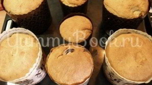 пасхальные куличи с халвой