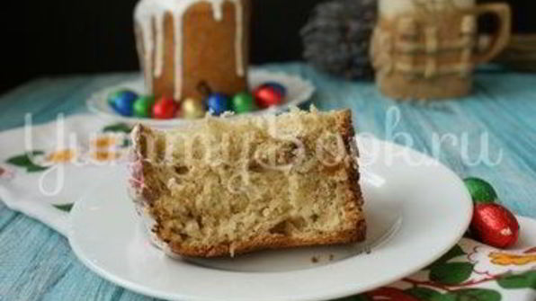 пасхальные куличи с халвой