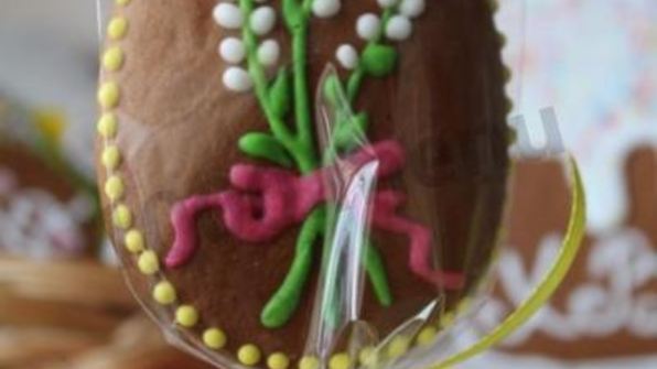 расписные пряники пасхальные яйца имбирные