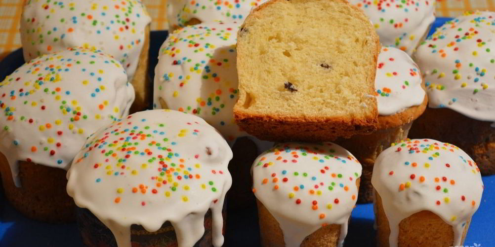 Рецепт самых простых куличей