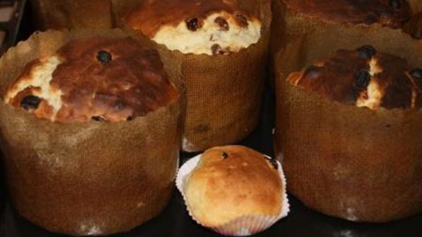 традиционный кулич на сметане