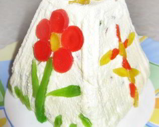 Творожная пасха без выпечки со сгущенкой