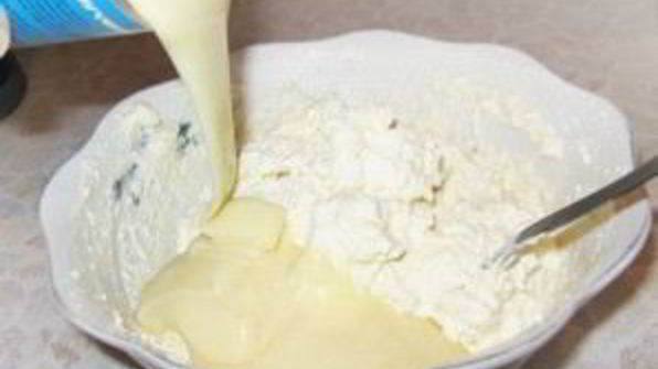 творожная пасха без выпечки со сгущенкой