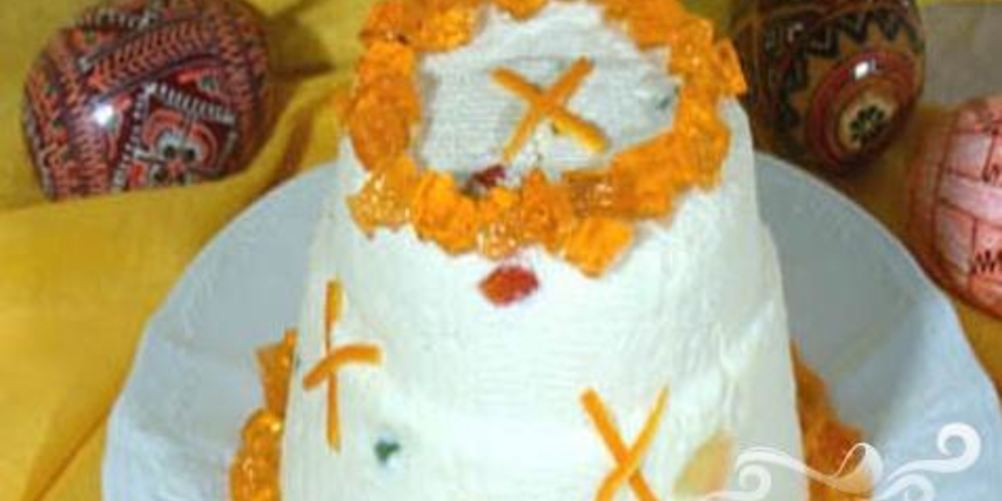 Рецепт творожной пасхи с цукатами