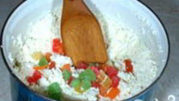 творожная пасха с цукатами