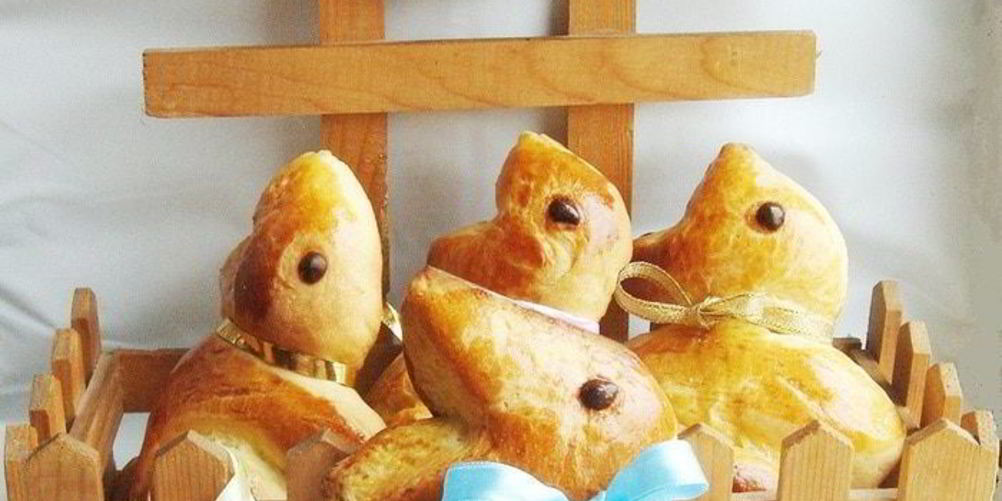 Рецепт творожно-дрожжевых пасхальные зайцы