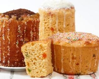 Заварной кулич