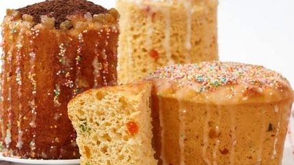 Заварной кулич