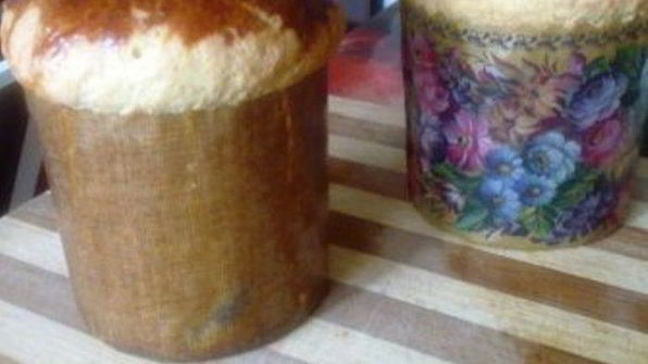 заварной пасхальный кулич