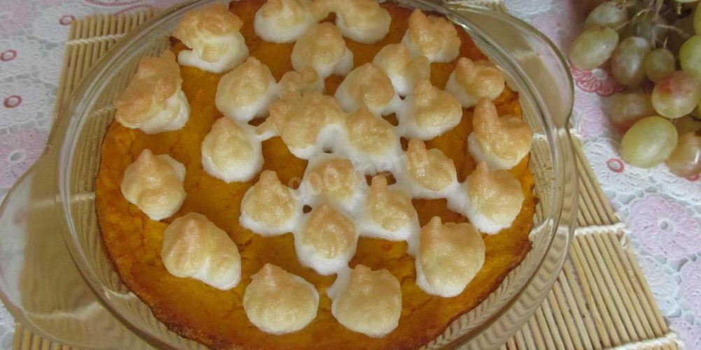 Рецепт пудинга тыквенного на основе яиц