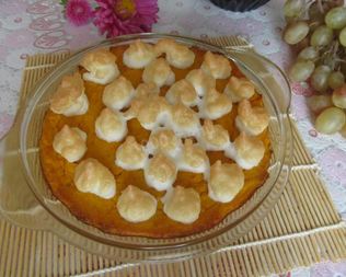 Пудинг тыквенный на основе яиц