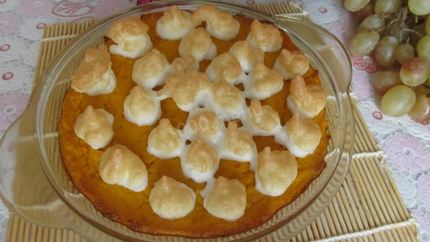 Пудинг тыквенный на основе яиц