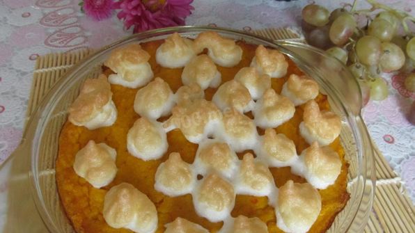 пудинг тыквенный на основе яиц