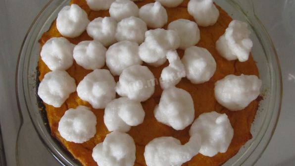 пудинг тыквенный на основе яиц