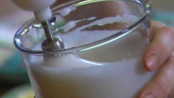 рисовый пудинг с миндалем и кедровыми орешками