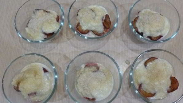 рисовый пудинг со сливами