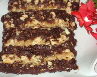 Шоколадная колбаска