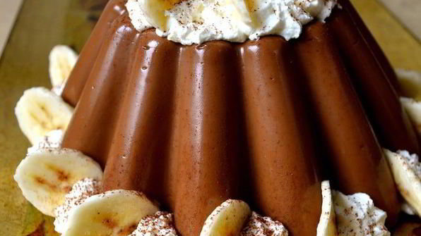 шоколадный пудинг