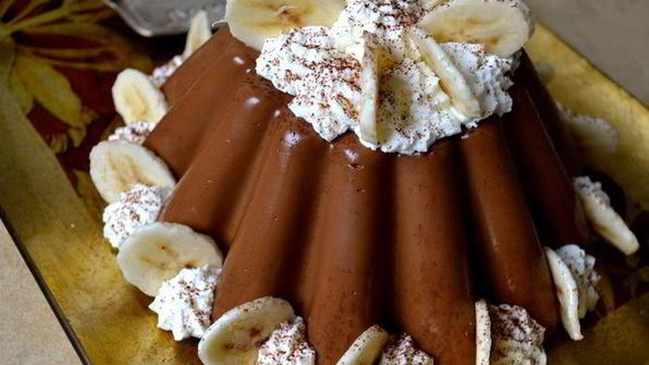 шоколадный пудинг