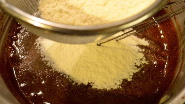 шоколадный пудинг