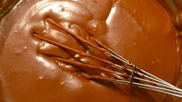 шоколадный пудинг