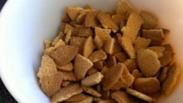 шоколадные колбаски из печенья