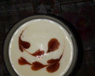 Сметанно-клубничное желе