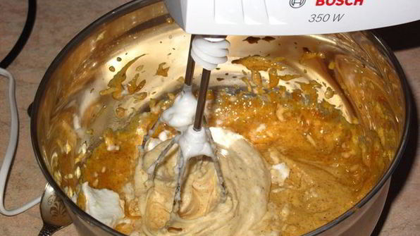 абрикосово-коричное суфле