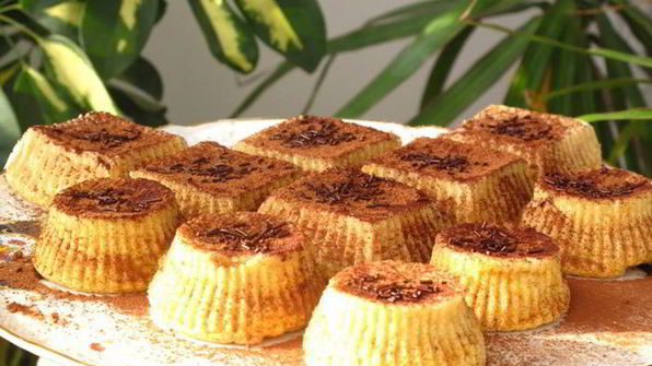 абрикосово-коричное суфле