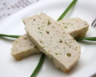 Куриное суфле с оливками