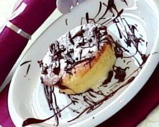 Марципановое суфле с шоколадом