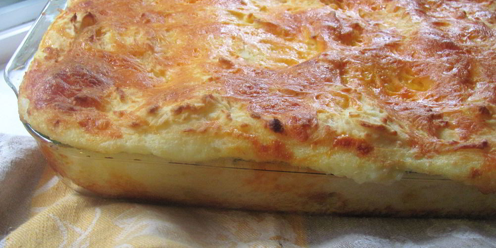 Рецепт простого сырного суфле