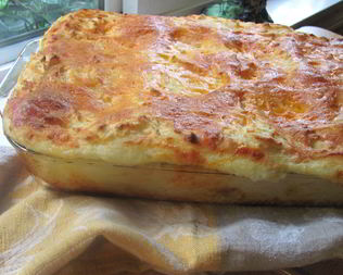 Простое сырное суфле