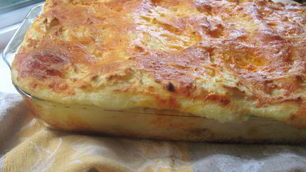 Простое сырное суфле