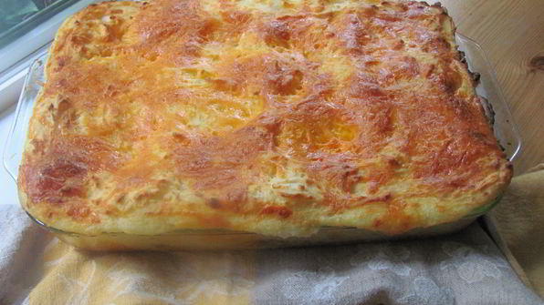 простое сырное суфле